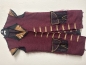 Preview: Gothic Weste Mantel Jacke Lang Wolle Larp Mittelalter Anfertigung Köln Dunkel Rot